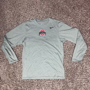Nike Dri-Fit Ohio State Long Sleeve Tshirt